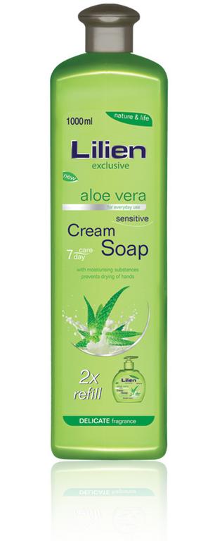 LILIEN TEKUTÉ MYDLO ALOE VERA 1 L