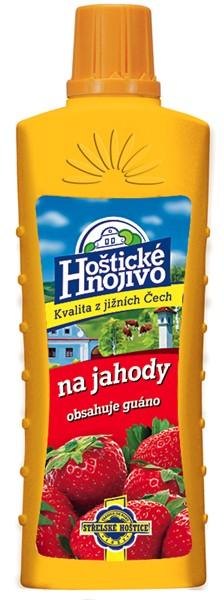 HOŠTICKÉ HNOJIVO S GUANOM NA JAHODY 0,5 L