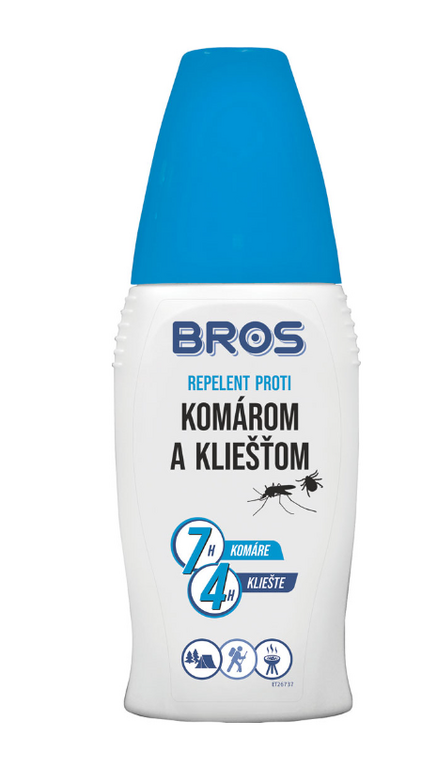 BROS SPREJ PROTI KOMÁROM A KLIEŠŤOM 100ML MR