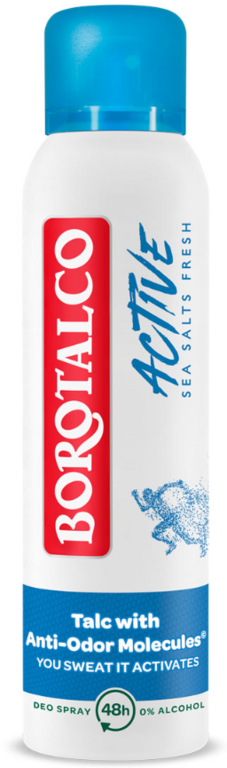 BOROTALCO ACTIVE SEA SALTS FRESH 150 ML