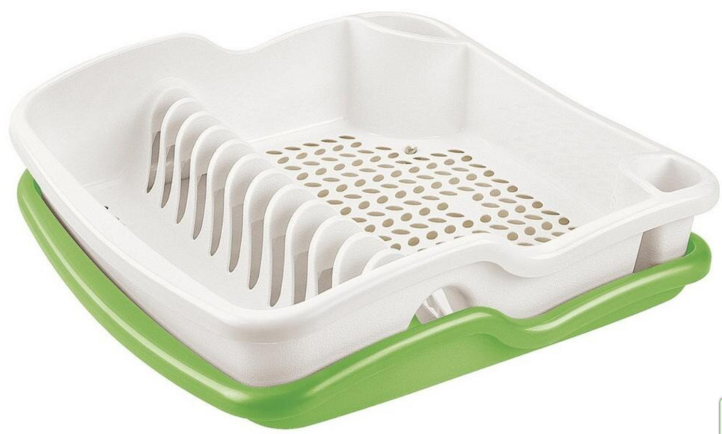 ODKVAPÁVAČ UH 39 X 39 X 11 CM KRÉMOVO/ZELENÝ BRIO TONTARELLI