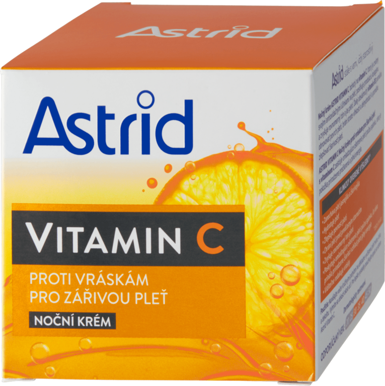 ASTRID KRÉM NOČNÝ VITAMÍN C PROTI VRÁSKAM 50 ML