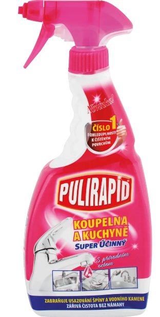 PULIRAPID S OCTOM NA VODNÝ KAMEŇ A HRDZU ROZPRASOVAČ 500ML