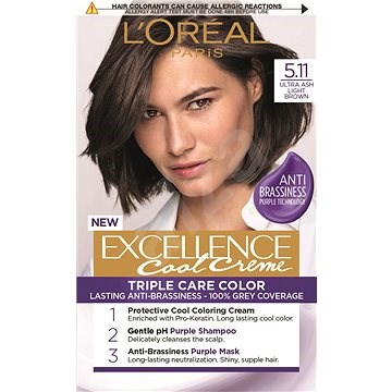 LOREAL EXCELLENCE COOL 5.11 ULTRA POPOLAVÁ SVETLÁ HNEDÁ
