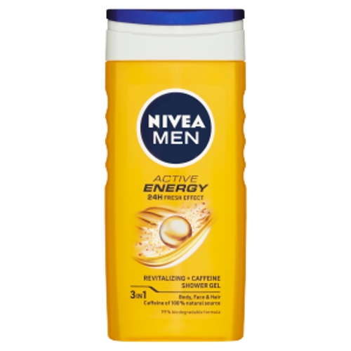 NIVEA SPRCHOVÝ GÉL  MEN ACTIVE ENERGY 250ML