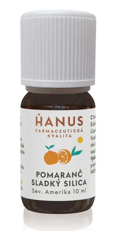 SILICA HANUS  POMARANČ SLADKÝ  10ML