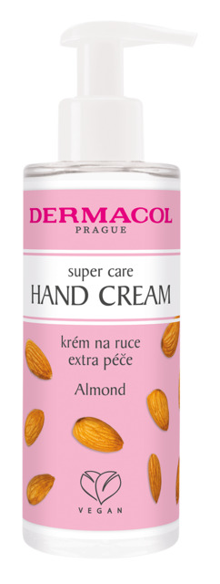 DERMACOL VEGAN KRÉM NA RUKY PUMPA ALMOND 150ML