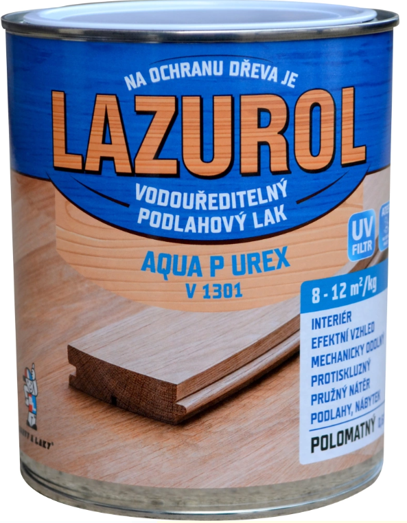 LAZUROL AQUA P UREX POLOMAT BEZFAREBNÝ 0,6KG