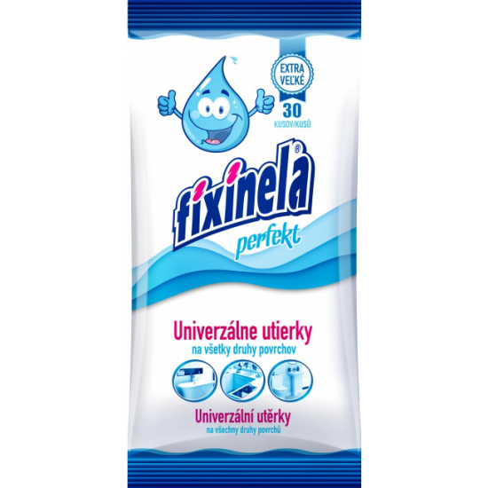 FIXINELA VLHČENÉ UTIERKY PERFEKT 30KS