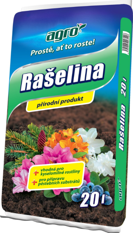 AGRO SUBSTRÁT RAŠELINA 20L
