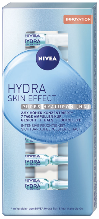 NIVEA HYDRA SKIN EFFECT 7-DENNA KÚRA S KYSELINOU HYALURÓNOVOU 7X1ML