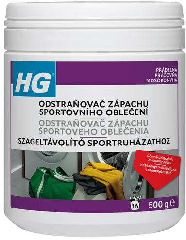 HG PRÍSADA DO PRACIEHO PRÁŠKU PROTI NEPÍJEMNÉMU ZÁPACHU 500 G