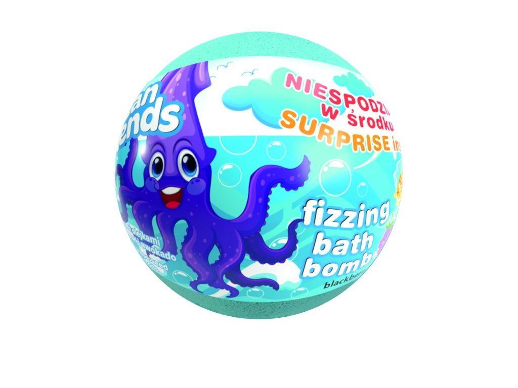 Šumivá bomba do kúpeľa Piráti s prekvapením, 1 ks (140 g)