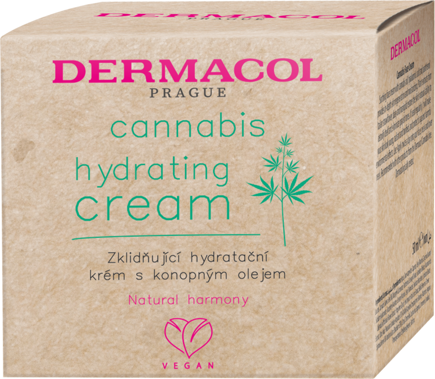 DERMACOL UPOKOJUJÚCI HYDRATAČNÝ PLEŤOVÝ KRÉM CANNABIS 50 ML