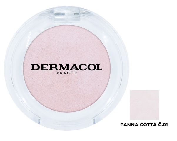 DERMACOL OČNÉ TIENE MONO 3D MATT PANNA COTTA Č.1