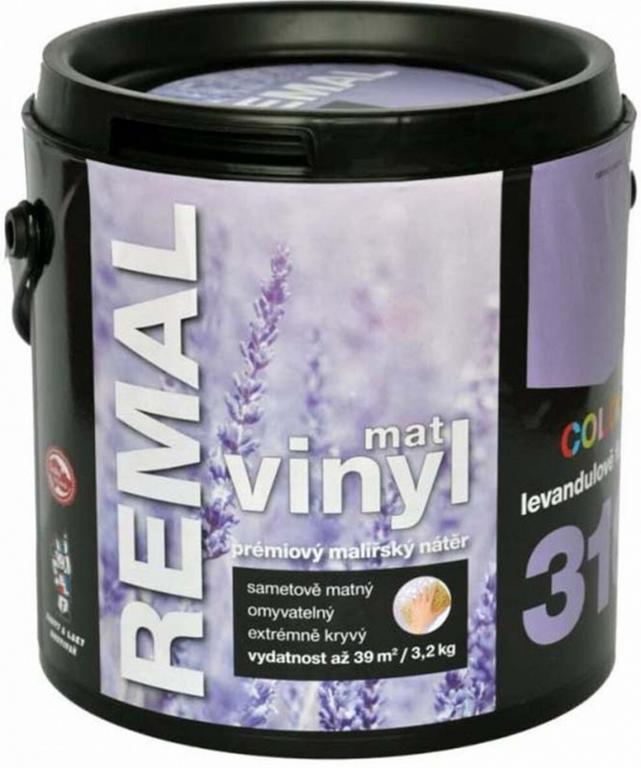 REMAL VINYL COLOR MAT LEVANDUĽOVO FIALOVÁ 3,2KG