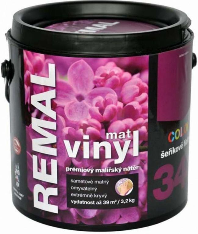 REMAL VINYL COLOR MAT ORGOVÁNOVO FIALOVÁ 3,2KG