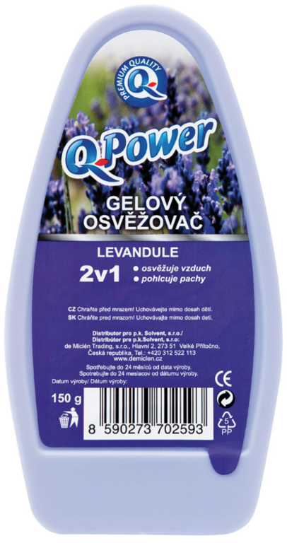 Q POWER OSVIEŽOVAČ VANIČKA LEVANDUĽA 150G