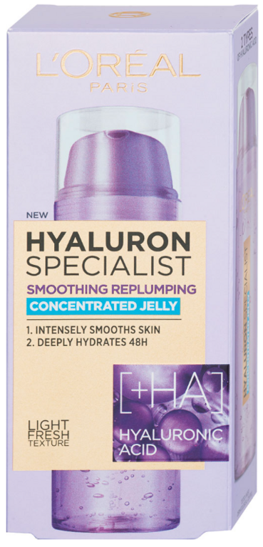 LOREAL HYALURON SPECIALIST JELLY GÉLOVÝ KRÉM VYPLŇUJÚCI DENNÝ 50ML