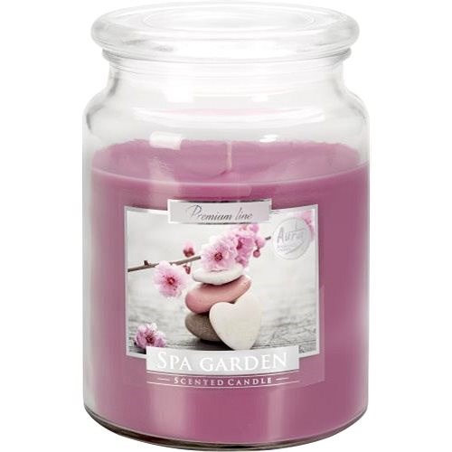 Bispol Vonná sviečka v skle Spa Garden, 500 g