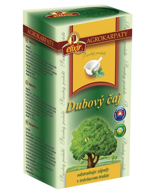 AGROKARPATY ELIXÍR ČAJ DUBOVÝ 20X2G