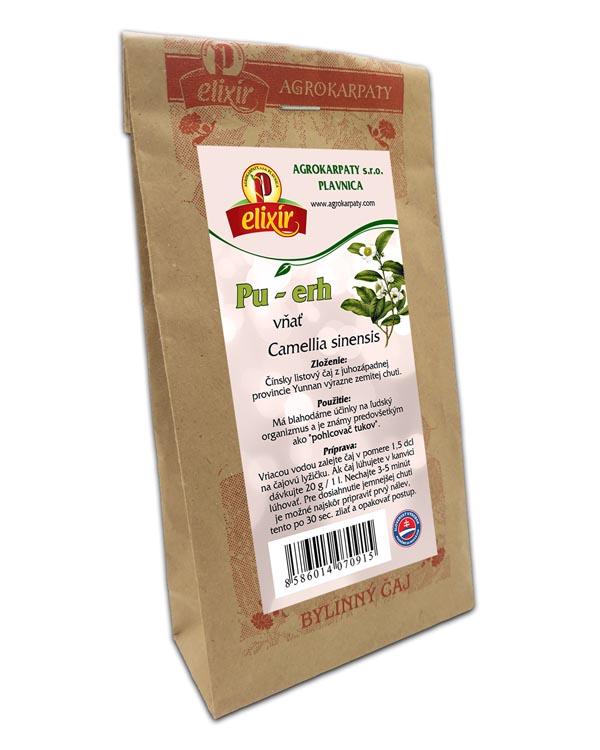 AGROKARPATY ELIXÍR ČAJ SYPANÝ PU-ERH LIST 40G