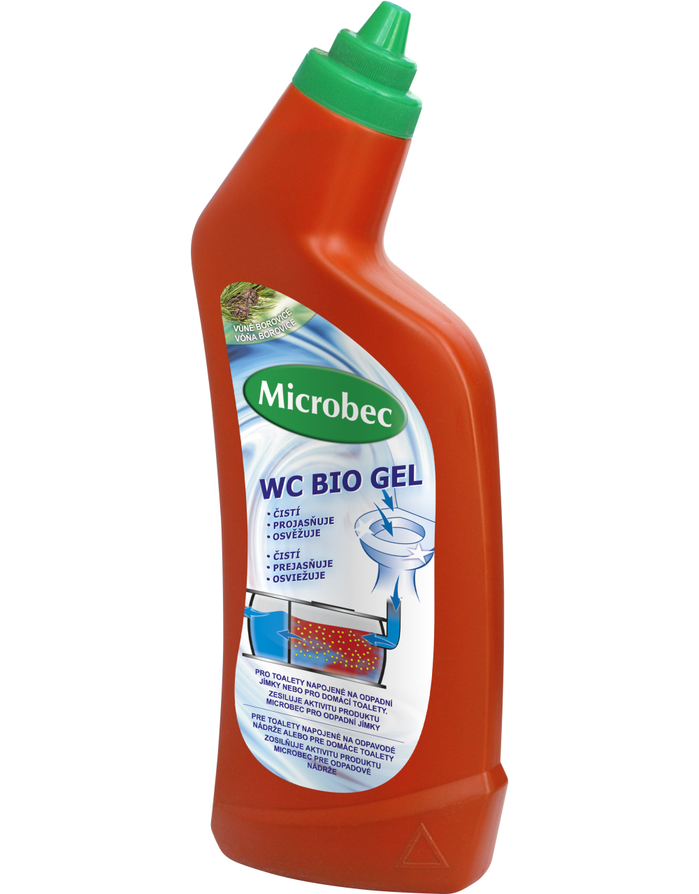 BROS MICROBEC WC BIO GEL 750 ML