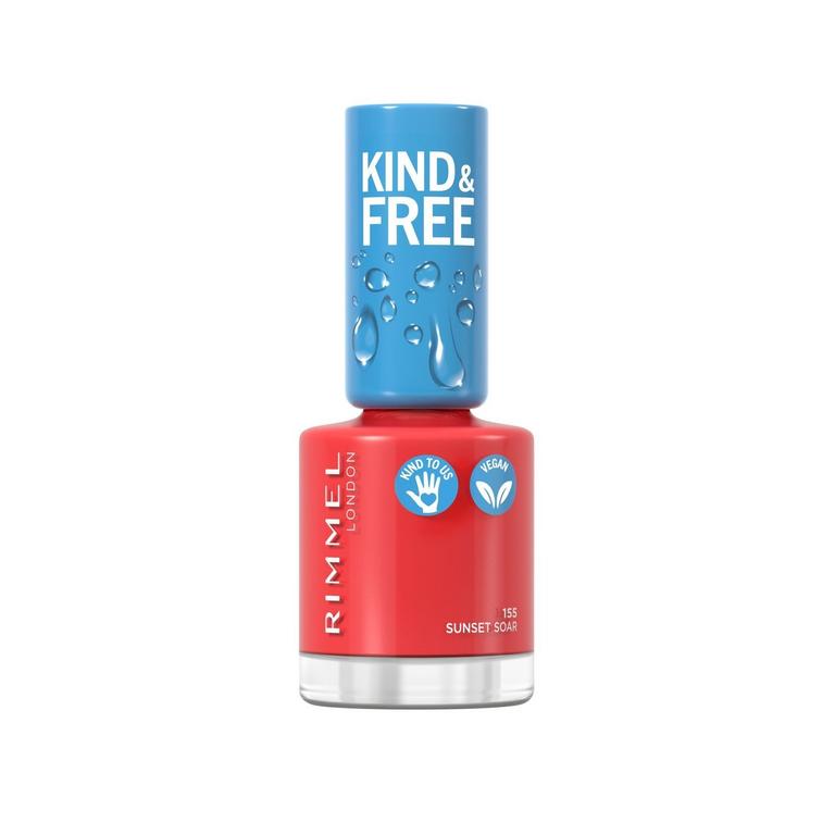 Rimmel Kind & Free lak na nechty 155 Sunset Soar, 8 ml