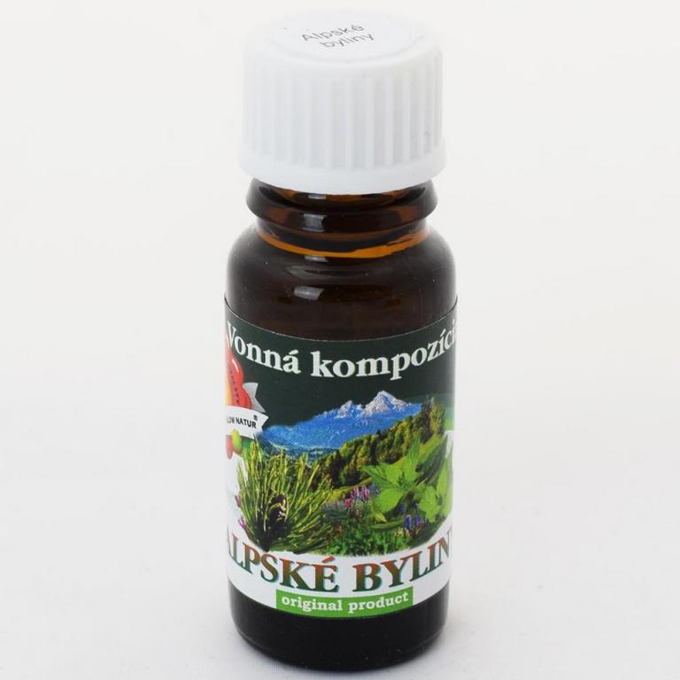 Vonný olej Alpské byliny, 10 ml