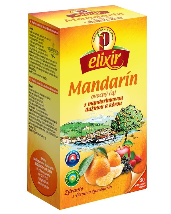 AGROKARPATY ĆAJ OVOCNÝ MANDARÍN 20X2G