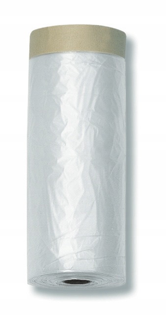 Color Expert Maliarska krycia fólia s krepovou páskou, 140 cm × 33 m, jadro 20 cm