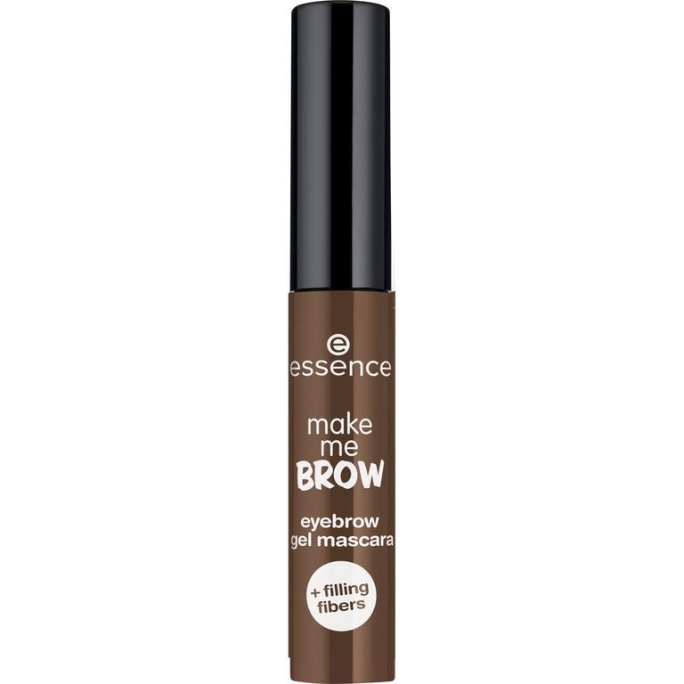 Essence Make Me Brow gélová maskara na obočie 05 Chocolaty Brows, 3,8 ml