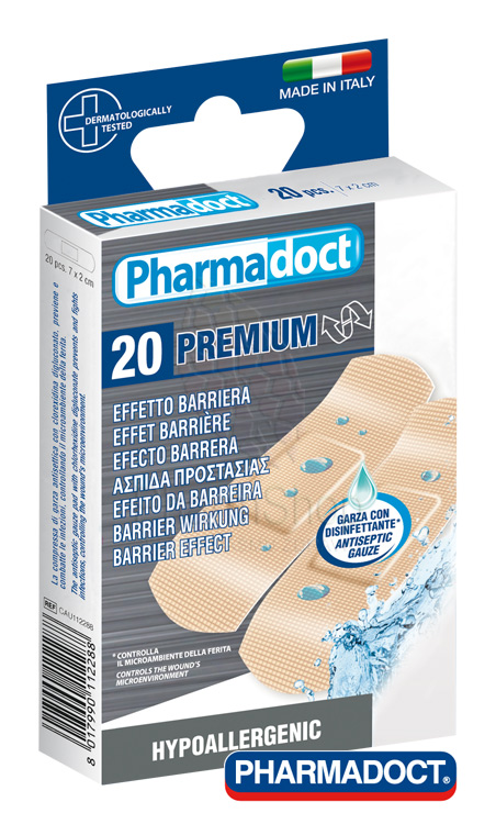 Pharmadoct Náplasti Premium, 20 ks