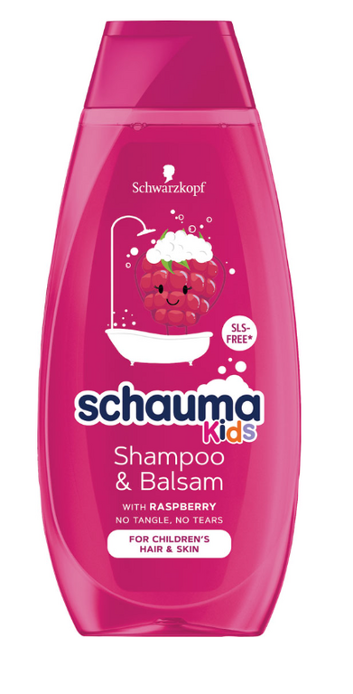 SCHAUMA ŠAMPÓN KIDS GIRLS RUŽOVÝ 400ML