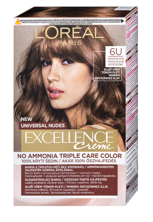 LOREAL EXCELLENCE TMAVÁ BLOND 6U
