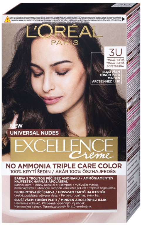 LOREAL EXCELLENCE TMAVÁ HNEDÁ 3U