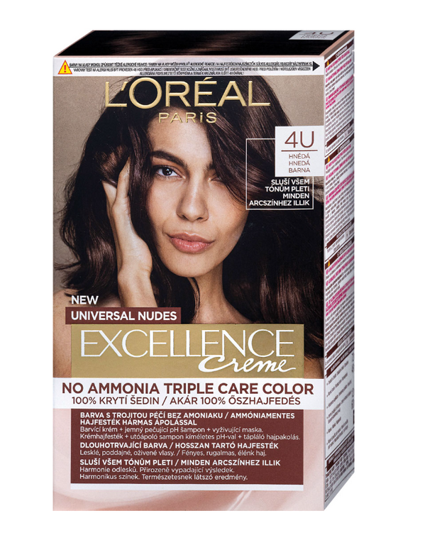 LOREAL EXCELLENCE CREME HNEDÁ 4U