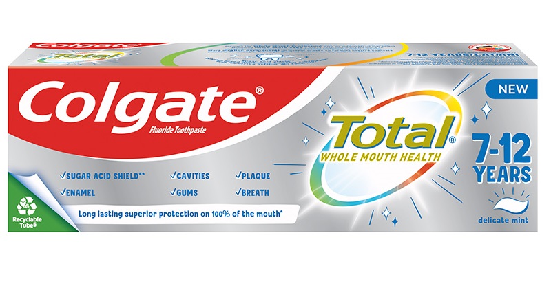 COLGATE ZUBNÁ PASTA JUNIOR TOTAL 50ML 7-12 ROKOV