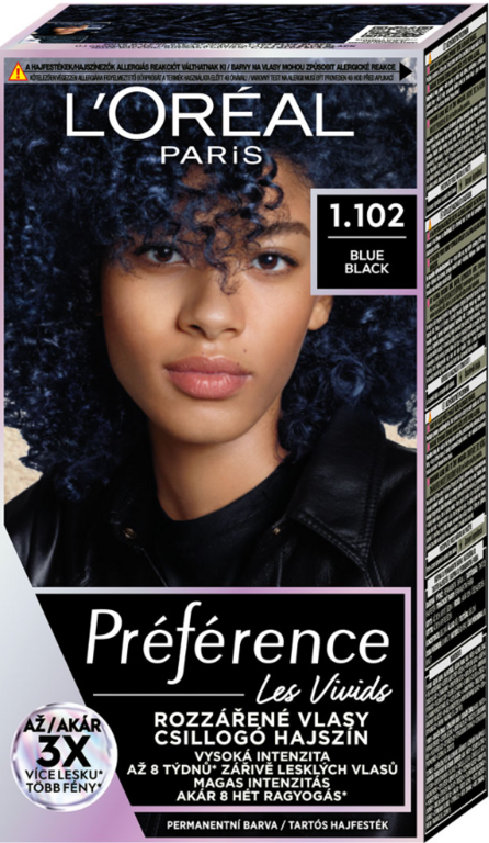 LOREAL PREF. 1.102 BLUE BLACK
