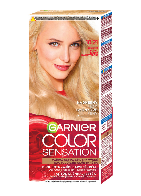 GARNIER COLOR SENSATION PERLOVÁ BLOND 10.21