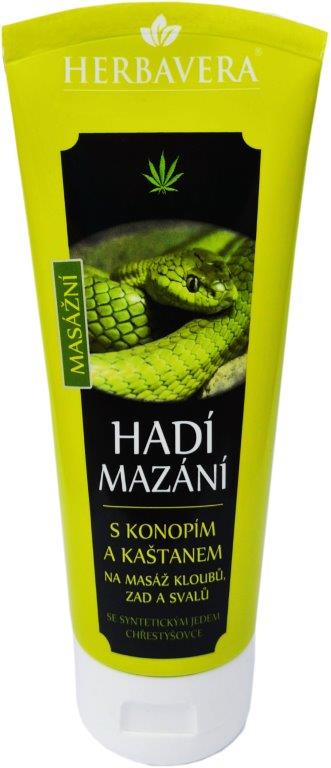 HERBAVERA BALZAM HADIE MAZANIE  S GAŠTANOM 200ML