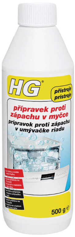 HG PRÍPRAVOK PROTI ZÁPACHU V UMÝVAČKE RIADU 500ML