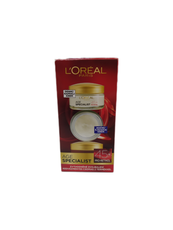 LOREAL KRÉM AGE 50ML  DENNÝ+NOČNÝ 2X50ML 45+