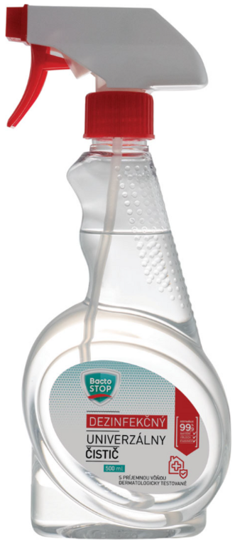 BACTOSTOP DEZINFEKČNÝ UNIVERZÁLNY ČISTIČ SPREJ 500ML