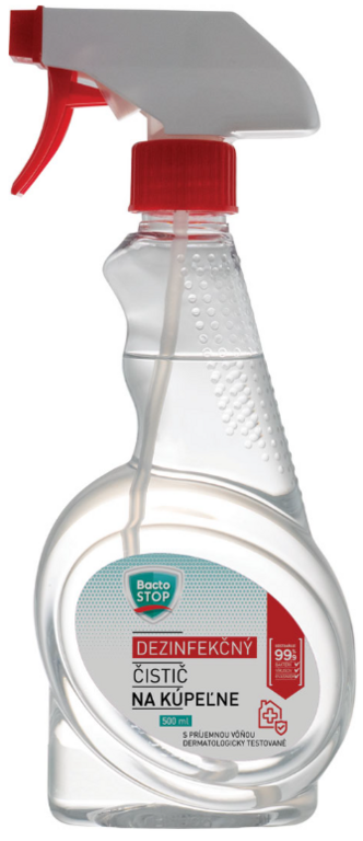 BACTOSTOP DEZINFEKČNÝ ČISTIČ KÚPEĽNE 500ML