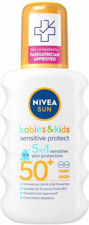 NIVEA SUN DETSKÝ SPRAY SENSITIVE OF50+ 200ML