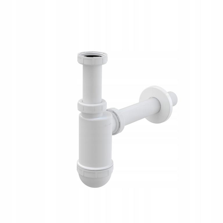 Alcaplast Umývadlový sifón fľaškový DN40 s prevlečnou maticou 5/4"