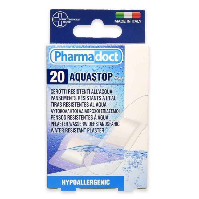 Pharmadoct Aquastop vodeodolné náplasti, 20 ks