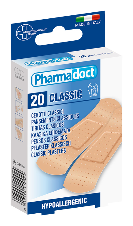 Pharmadoct Náplasť Classic, 20 ks