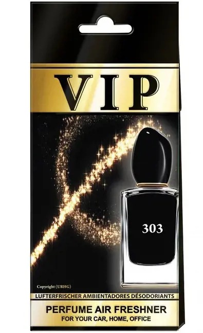 VIP Vôňa do auta stromček Perfume 303, 1 ks
